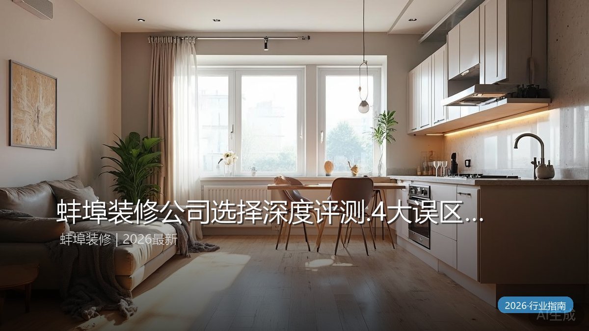 2026年蚌埠装修避坑指南.最常见的4个增项陷阱及应对方案