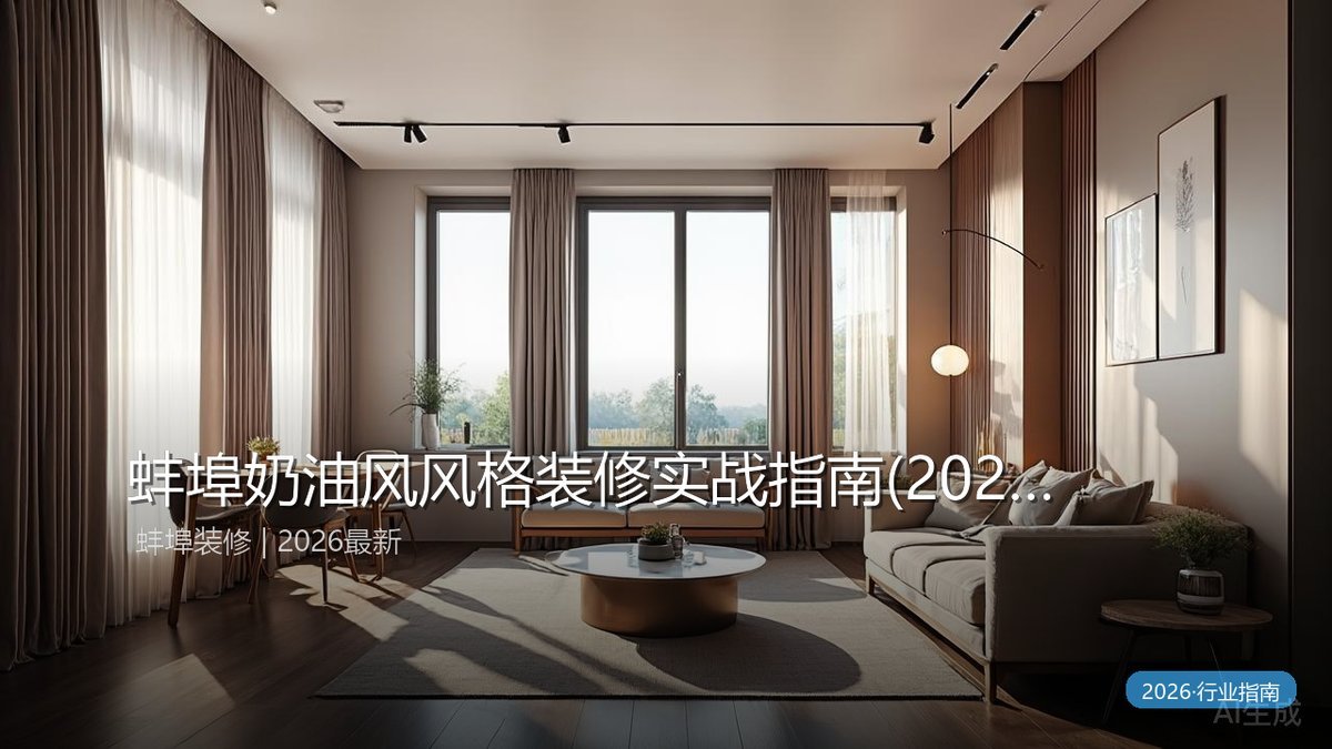 蚌埠轻奢风风格装修实战指南(2026版).67平小户型如何落地