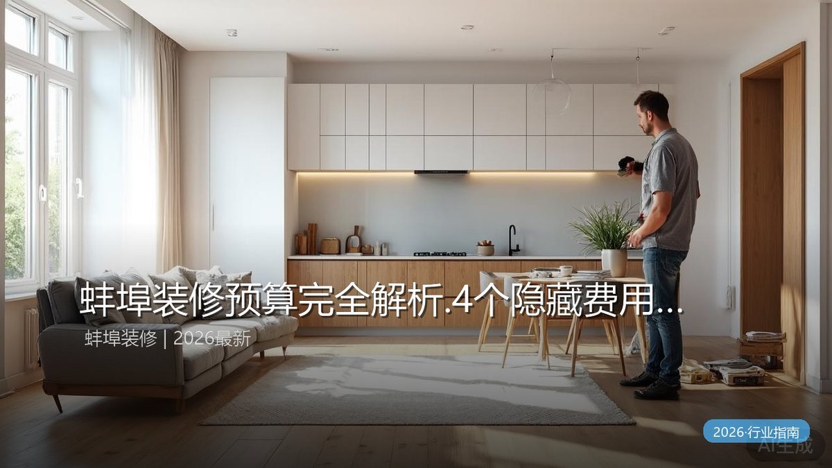 2026年蚌埠装修避坑指南.最常见的5个增项陷阱及应对方案