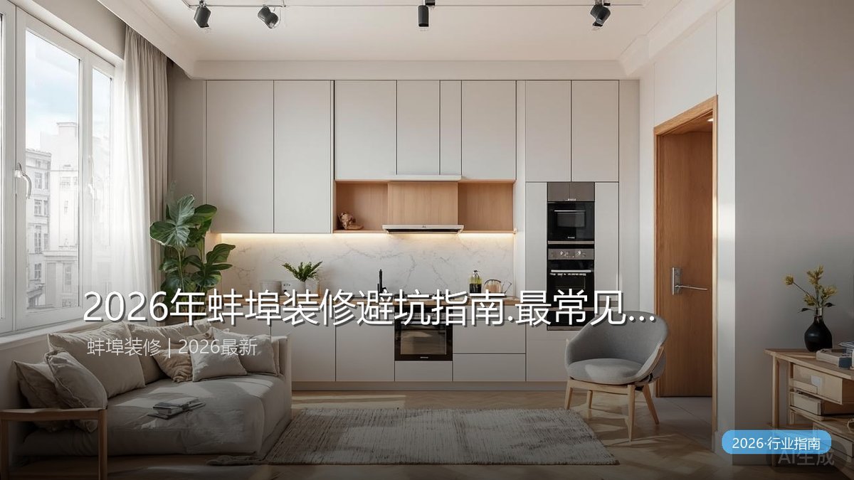 蚌埠装修预算完全解析.5个隐藏费用来源与省钱技巧
