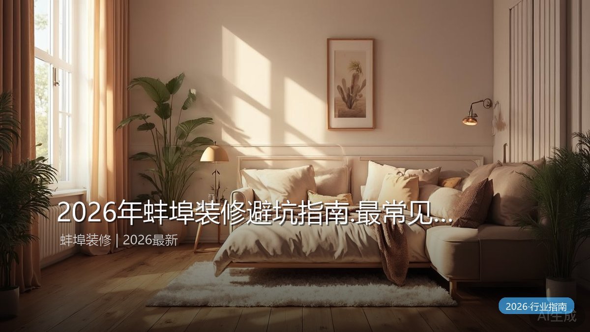 蚌埠装修公司选择深度评测.5大误区与避坑策略