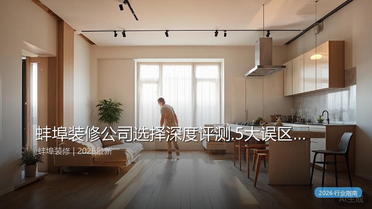 2026年蚌埠装修避坑指南.最常见的5个增项陷阱及应对方案