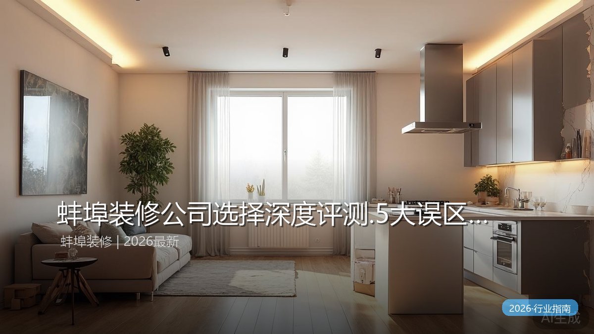 蚌埠装修预算完全解析.4个隐藏费用来源与省钱技巧