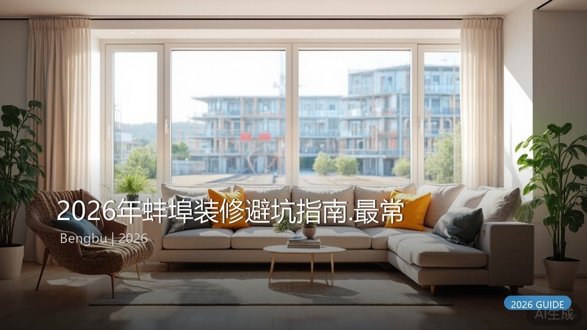 蚌埠鹏欣水游城一区装修全攻略 | 89平三室两厅设计指南(2026版)