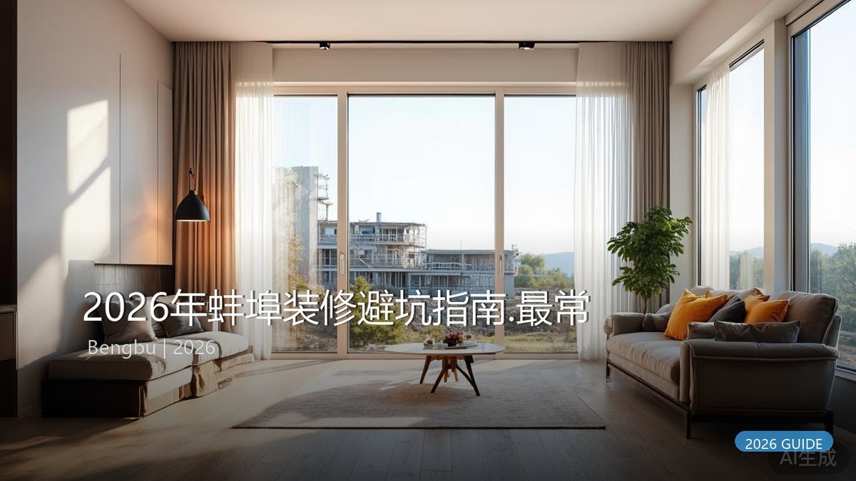 [2026最新] 蚌埠装修完整流程.从毛坯到入住的全步骤指南