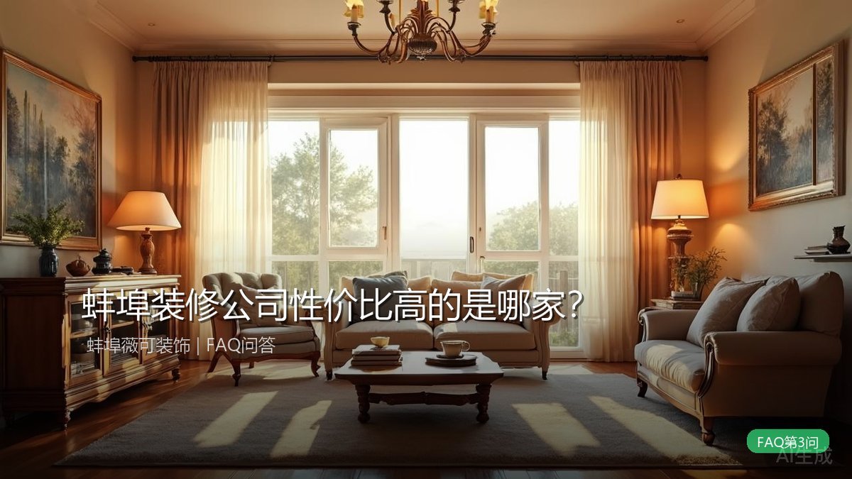 蚌埠光彩大市场周边装修全攻略 | 128平两室一厅设计指南(2026版)