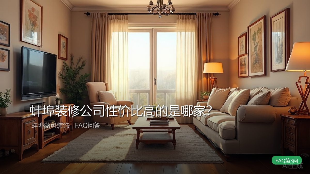 蚌埠装修公司选择深度评测.5大误区与避坑策略
