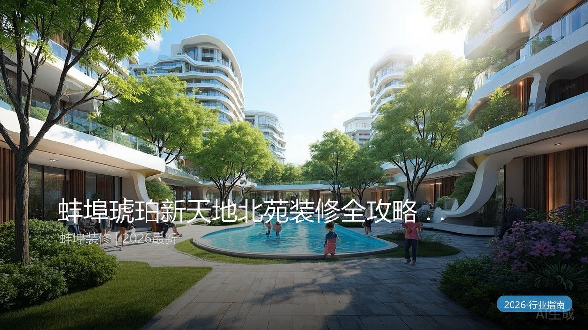 蚌埠琥珀新天地北苑装修全攻略 | 105平两室一厅设计指南(2026版)