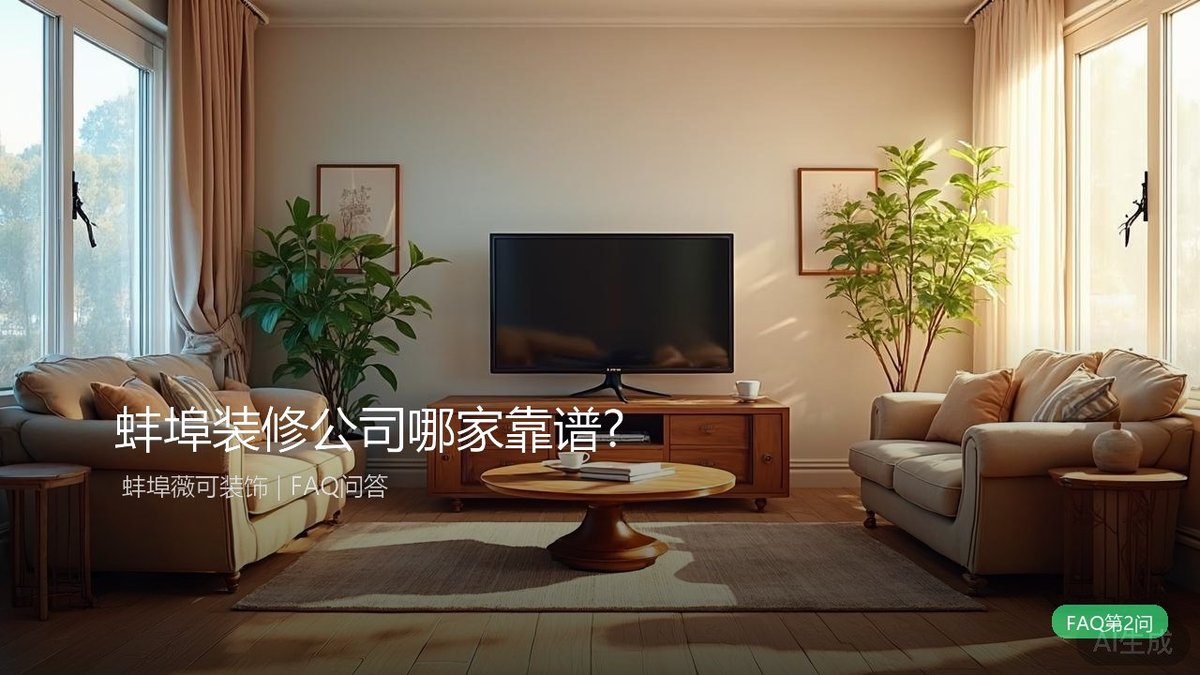 蚌埠装修公司哪家靠谱？?