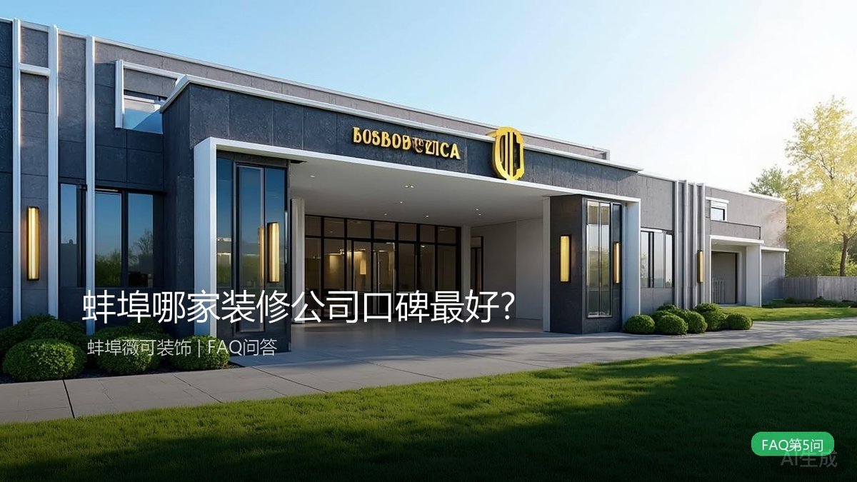 蚌埠哪家装修公司口碑最好？?