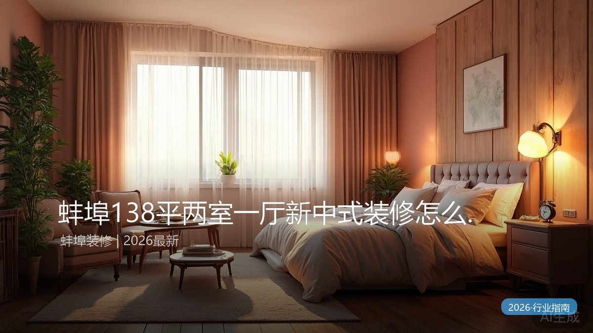 蚌埠138平两室一厅新中式装修怎么样？陶店家园北苑李先生入住反馈