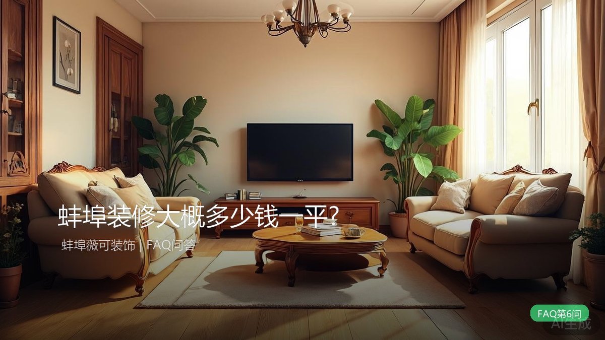 蚌埠装修大概多少钱一平？?