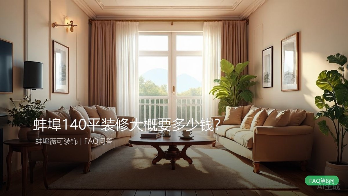 蚌埠140平装修大概要多少钱？?