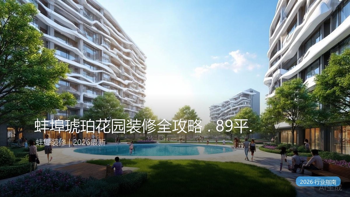 蚌埠琥珀花园装修全攻略 | 89平两室一厅设计指南(2026版)