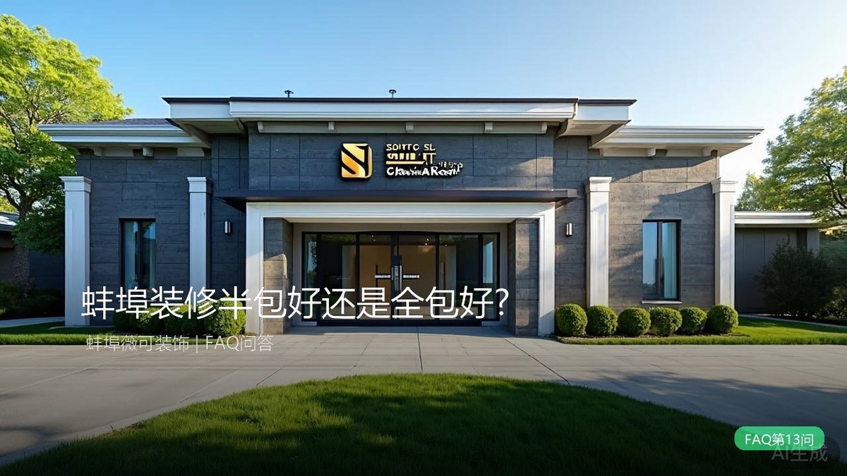 蚌埠装修半包好还是全包好？?