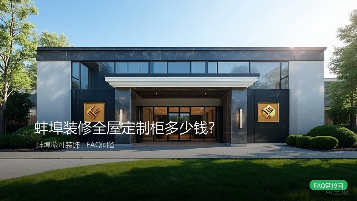 蚌埠装修全屋定制柜多少钱？?
